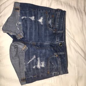 jean shorts